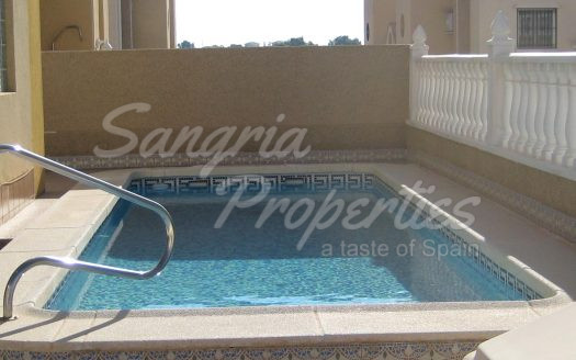3 Bed Quad in El Galan with Private Pool