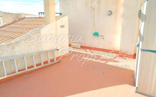 La Florida Bungalow with 2 Bedrooms, 1 Bathroom, Garden and Solarium