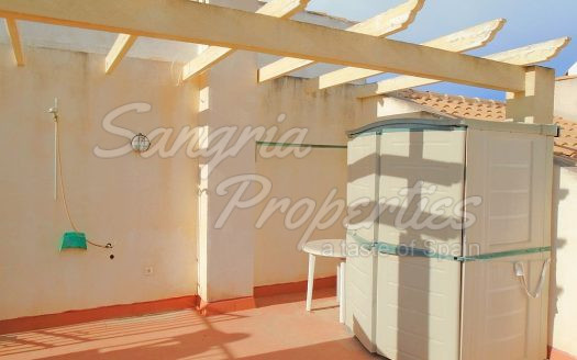 La Florida Bungalow with 2 Bedrooms, 1 Bathroom, Garden and Solarium