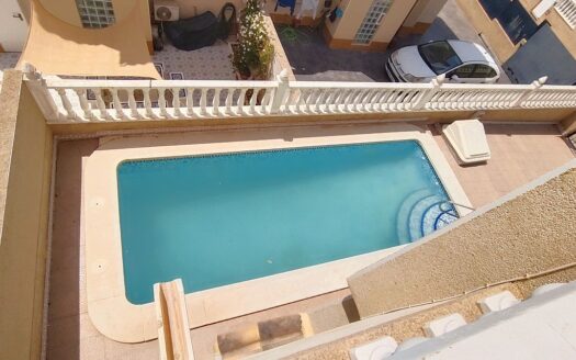 3 Bed Quad in El Galan with Private Pool