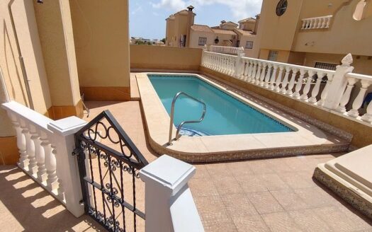 3 Bed Quad in El Galan with Private Pool